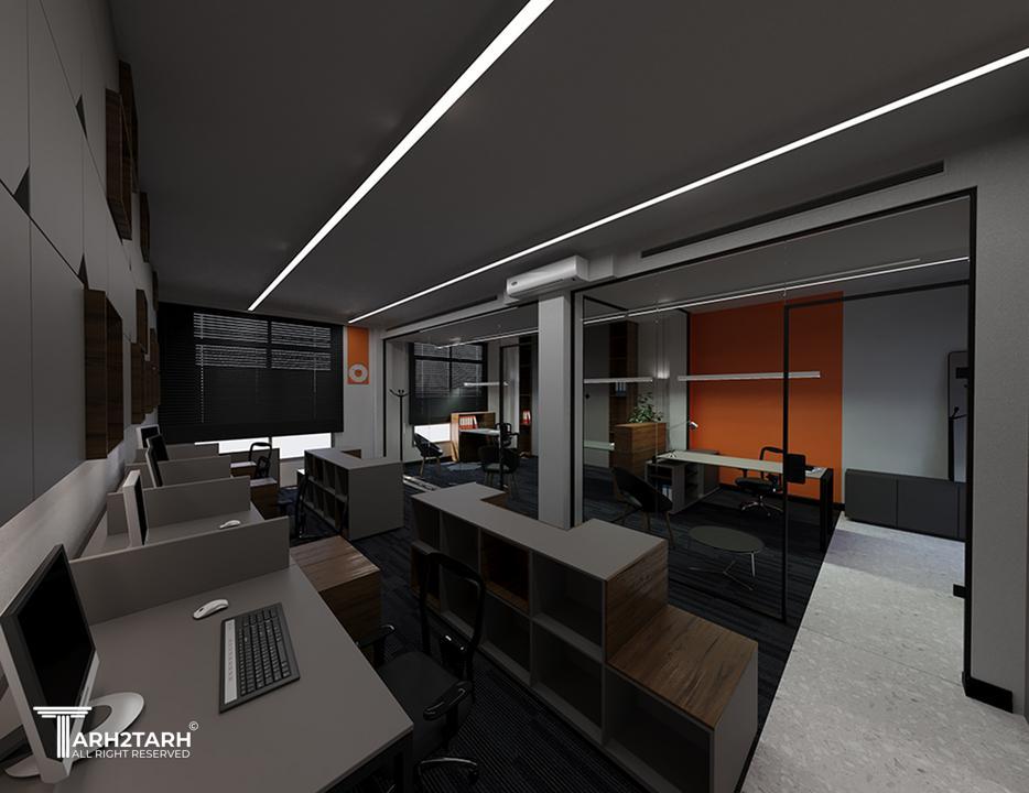 پروژه طراحی داخلی اداری زمرد 2