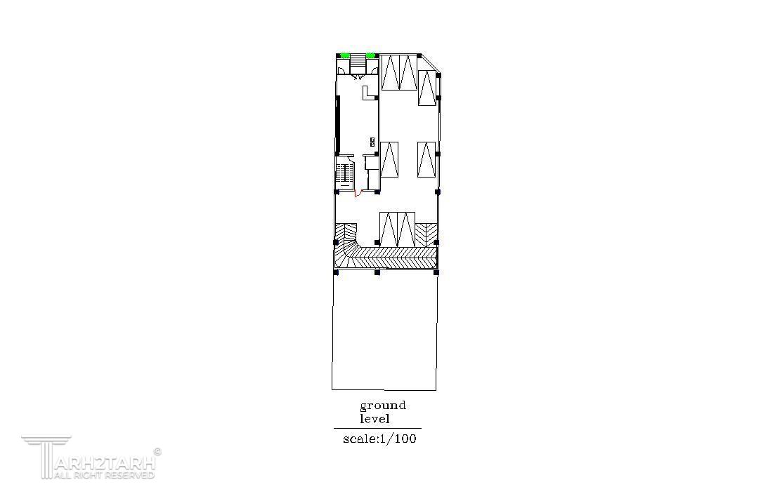 پلان مبلمان همکف