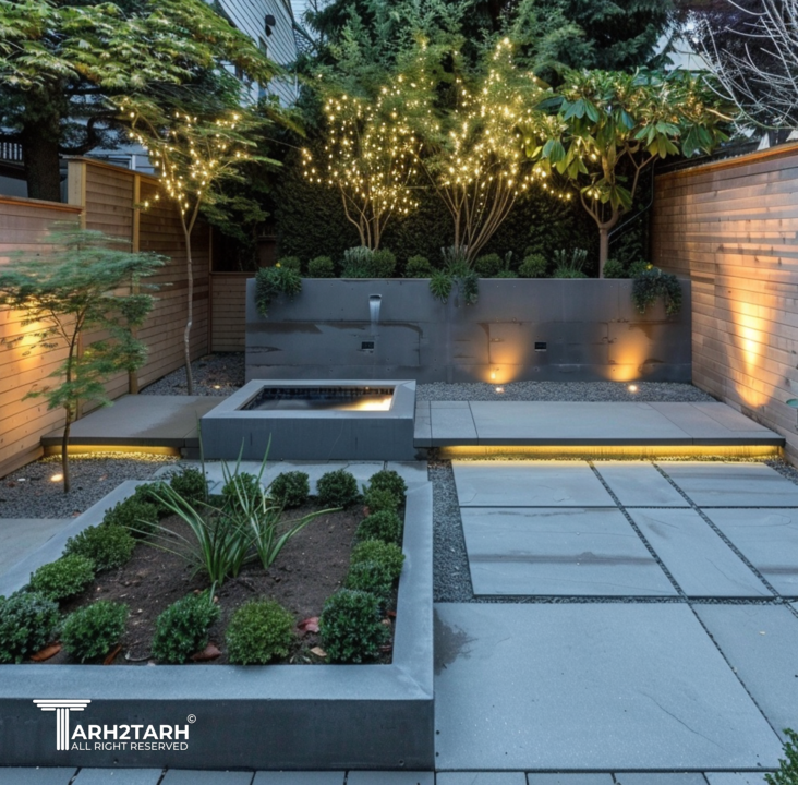 طراحی محوطه