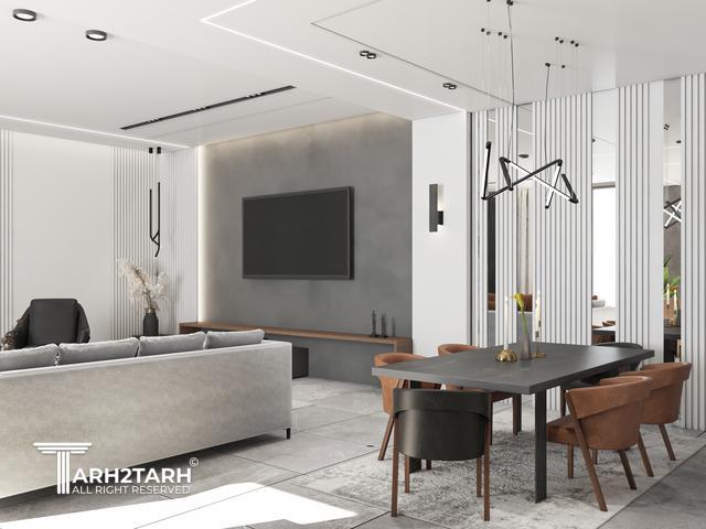 طراحی داخلی ساختمان مسکونی نارمک