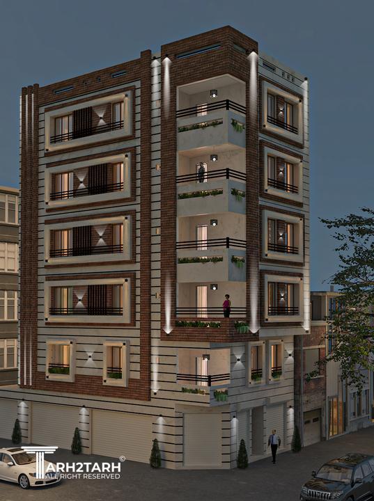 طراحی نما و نورپردازی