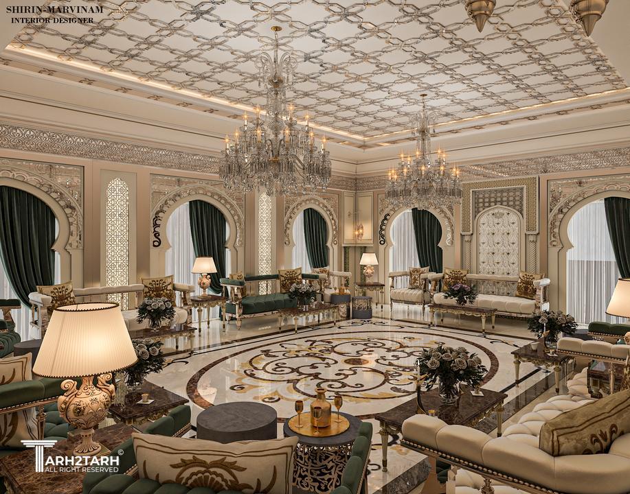 طراحی داخلی مهمانسرا