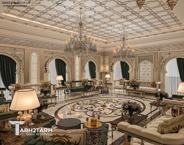 طراحی فضای مهمانسرا