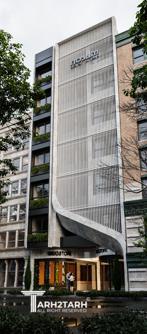 طراحی نما مجتمع پزشکان