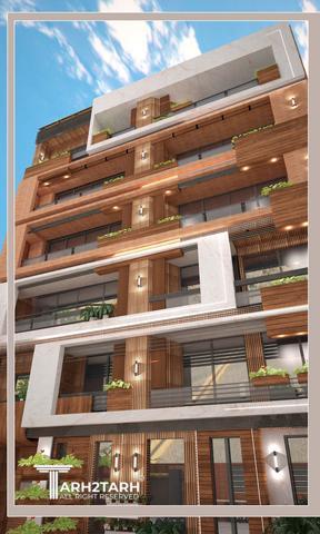 طراحی نما ساختمان مسکونی 