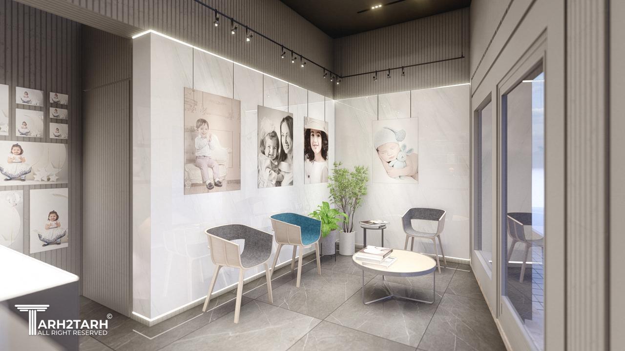 طراحی داخلی آتلیه عکاسی عکسواژه