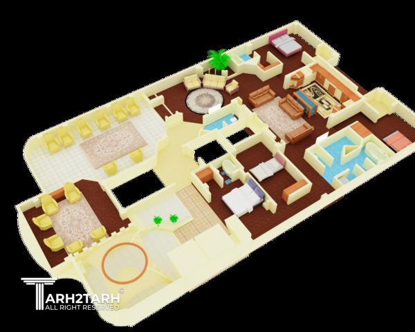 طراحی پلان، نما و داخلی برج نگار