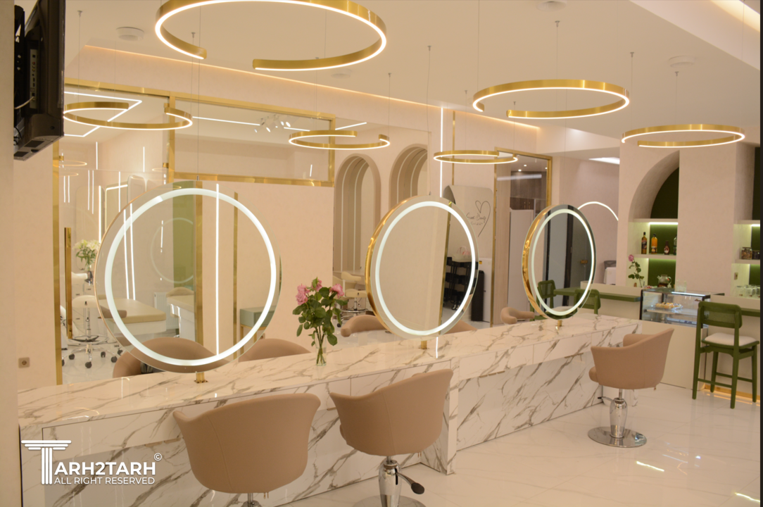طراحی سالن آرایش و زیبایی