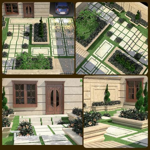 طراحی محوطه