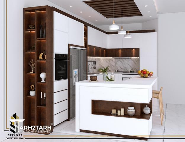 طراحی آشپزخانه مدرن