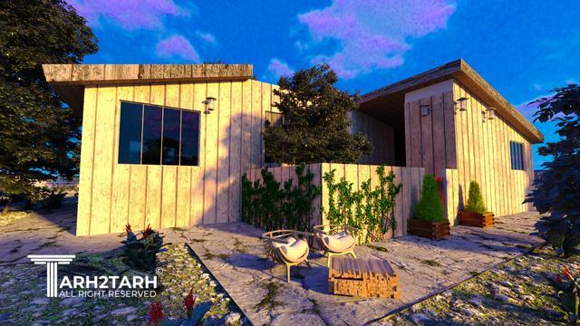 طراحی خانه روستایی