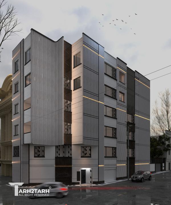 پروژه طراحی نما بهار