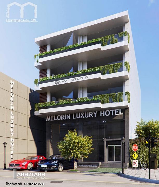 آلترناتیو اول و خاطره انگیز نمای اصلی که مورد تایید قرار نگرفت و از نظر ما بسیار خوب بود.