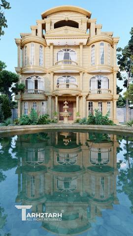 طراحی نما رومی