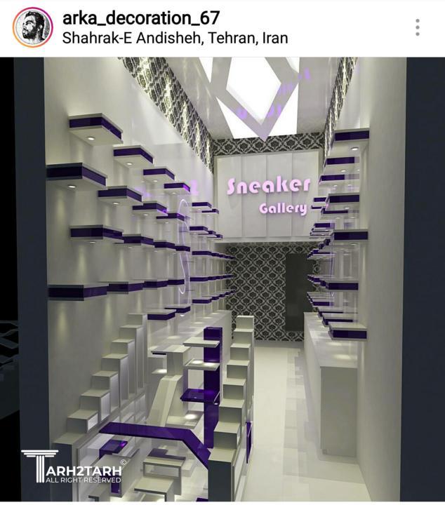 دکور کفش فروشی