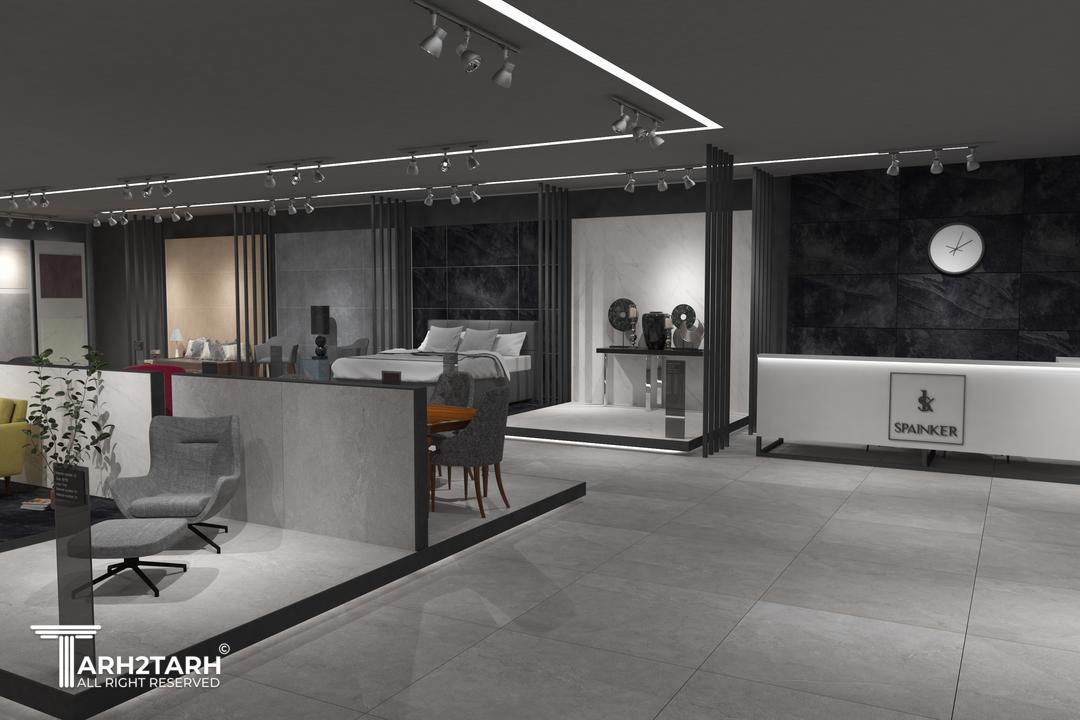 نمونه طراحی یکی از شعبات