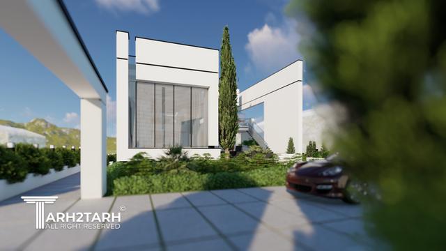 طراحی ویلای ترنج