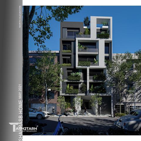 طراحی پلان و نما شهراسب قیطریه