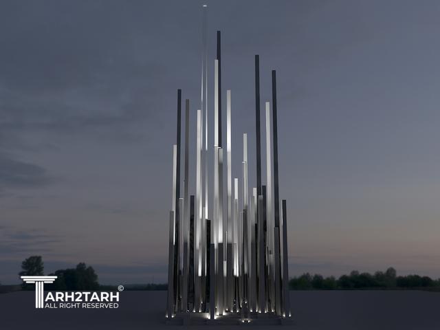 طراحی اِلِمان معرفی منطقه بین المللی نوآوری ایران