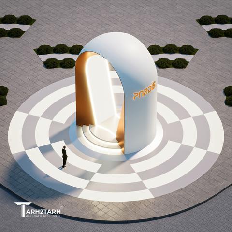 طراحی اِلِمان معرفی منطقه بین المللی نوآوری ایران