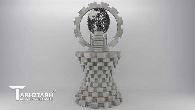 طراحی اِلِمان معرفی منطقه بین المللی نوآوری ایران