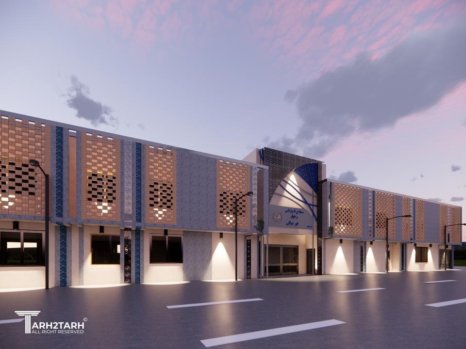 مسابقه طراحی نما مجتمع آموزشی رهیار