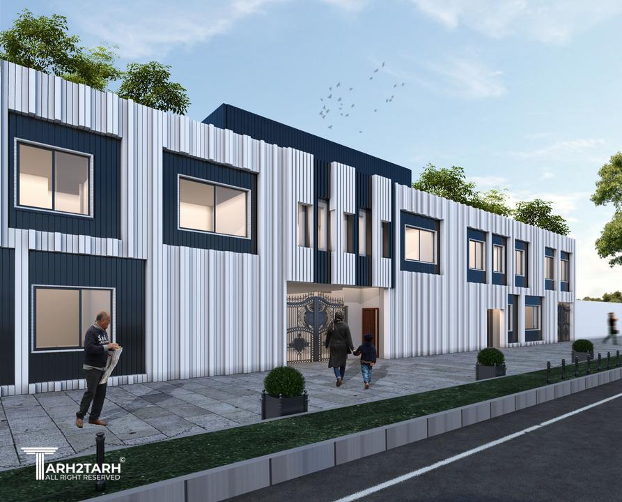 مسابقه طراحی نما مجتمع آموزشی رهیار