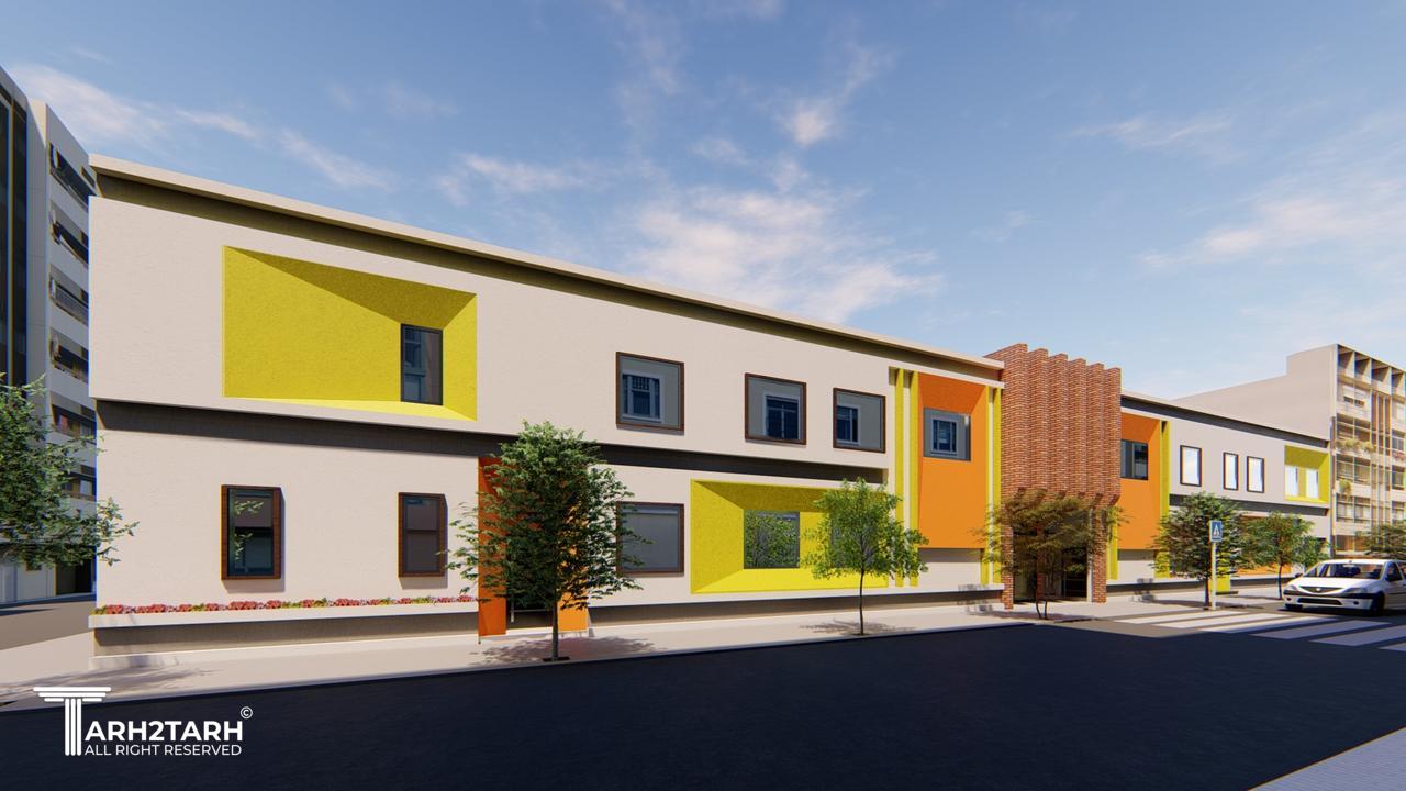 مسابقه طراحی نما مجتمع آموزشی رهیار