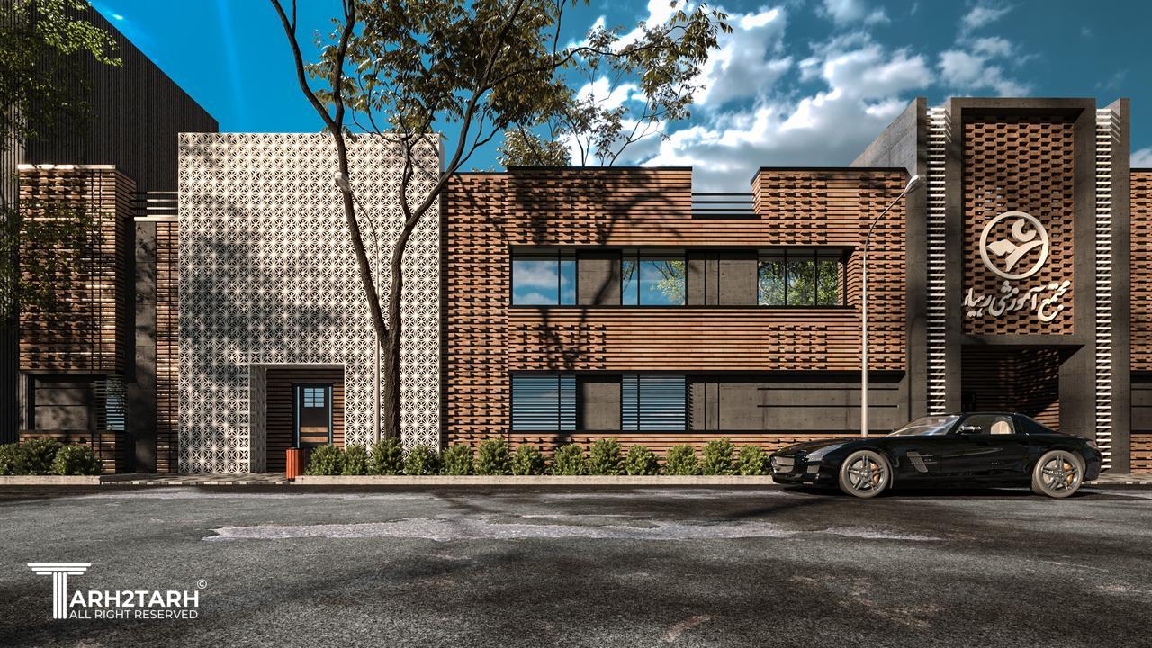 مسابقه طراحی نما مجتمع آموزشی رهیار