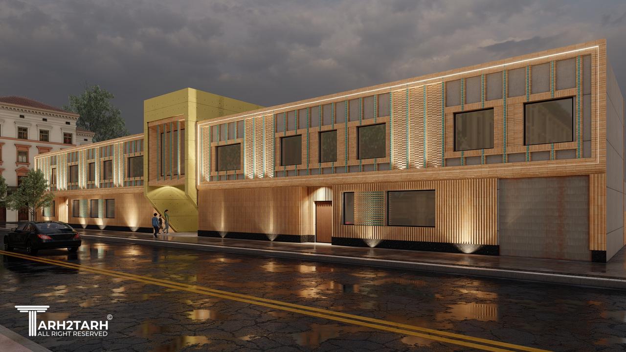 مسابقه طراحی نما مجتمع آموزشی رهیار