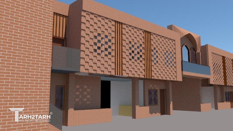 مسابقه طراحی نما مجتمع آموزشی رهیار