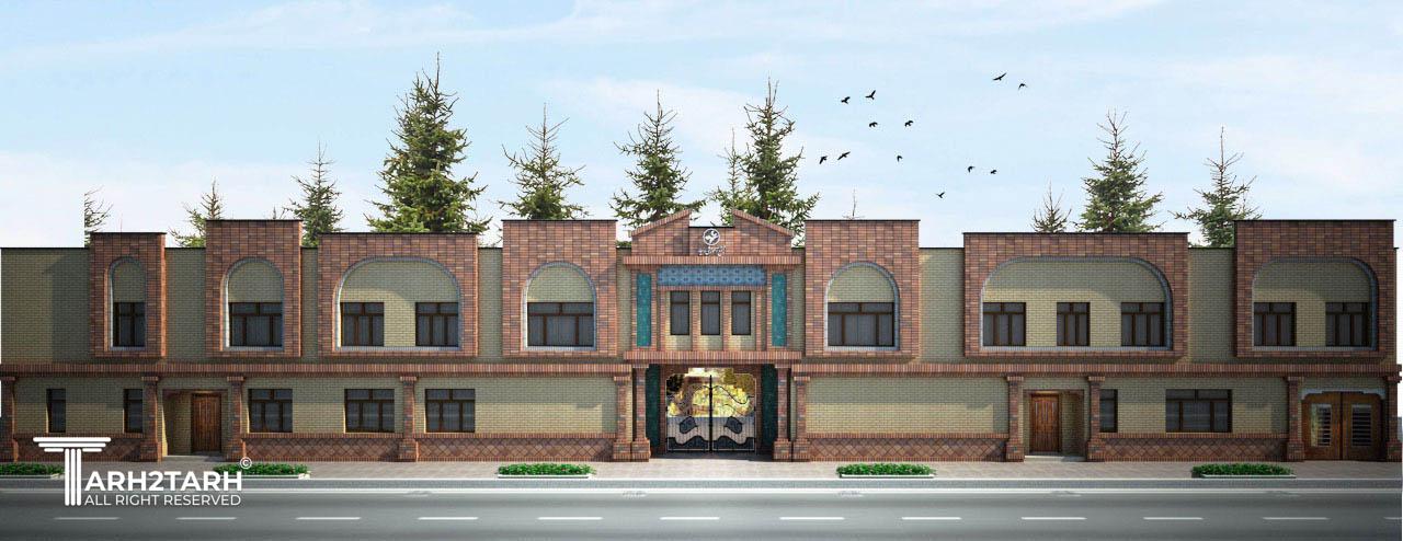 مسابقه طراحی نما مجتمع آموزشی رهیار