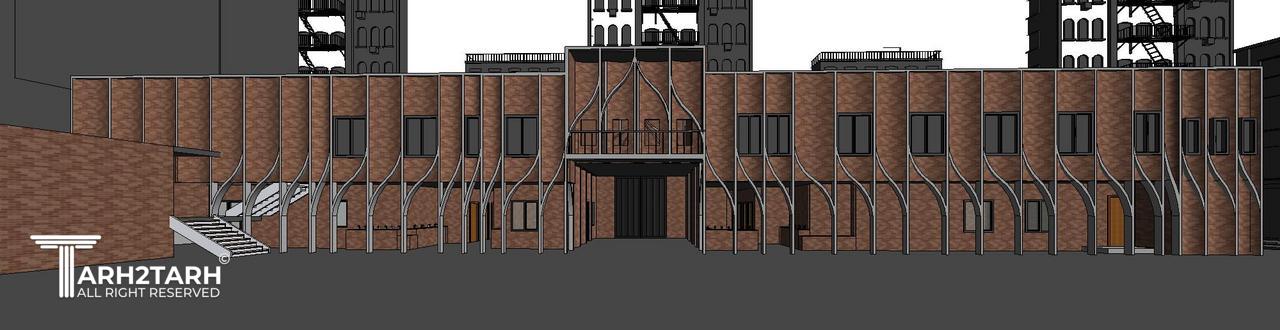 مسابقه طراحی نما مجتمع آموزشی رهیار