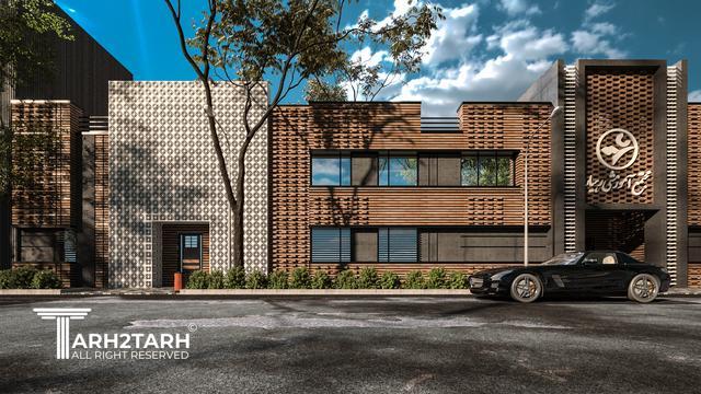 طراحی نما مجتمع آموزشی رهیار