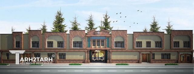 طراحی نما مجتمع آموزشی رهیار
