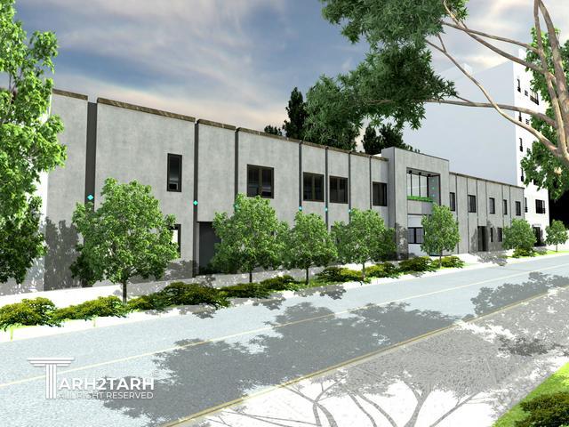 طراحی نما مجتمع آموزشی رهیار