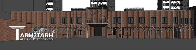 طراحی نما مجتمع آموزشی رهیار