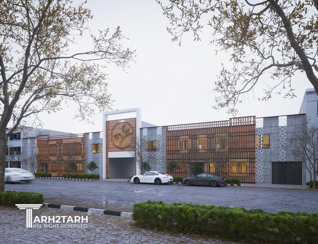 طراحی نما مجتمع آموزشی رهیار