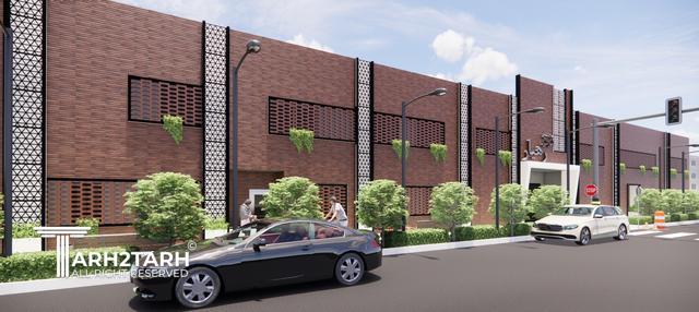 طراحی نما مجتمع آموزشی رهیار