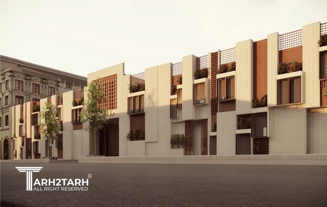 طراحی نما مجتمع آموزشی رهیار