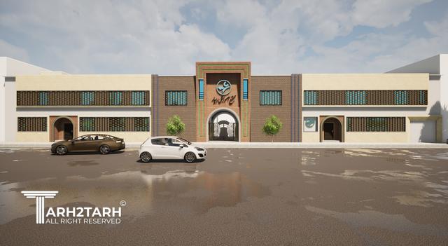 طراحی نما مجتمع آموزشی رهیار