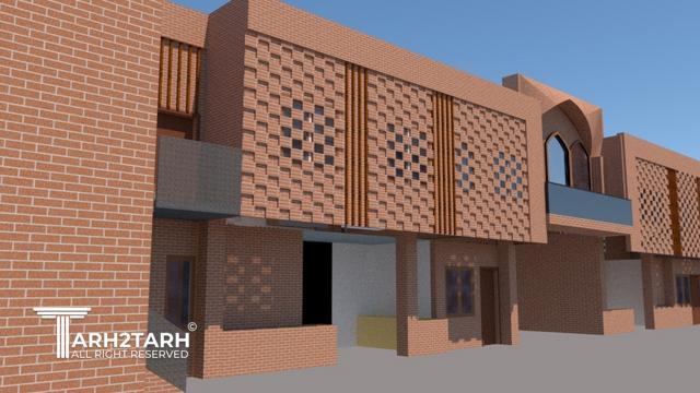 طراحی نما مجتمع آموزشی رهیار