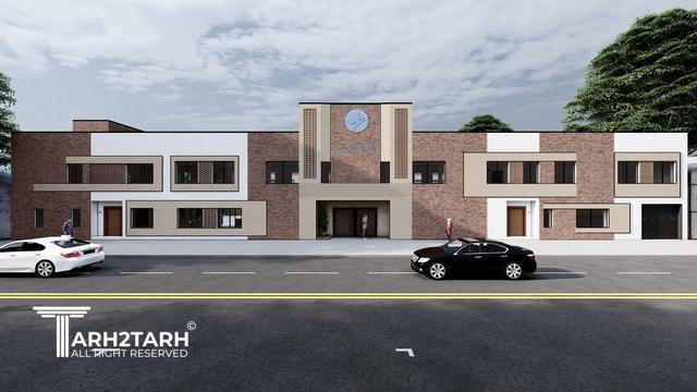 طراحی نما مجتمع آموزشی رهیار