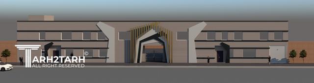 طراحی نما مجتمع آموزشی رهیار