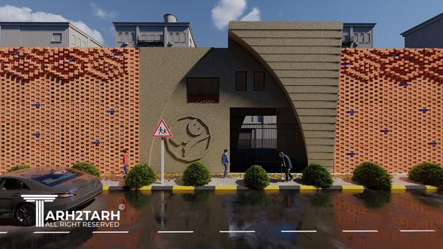 طراحی نما مجتمع آموزشی رهیار