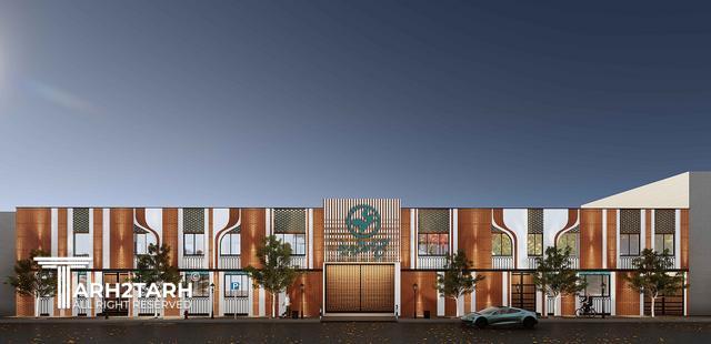 طراحی نما مجتمع آموزشی رهیار