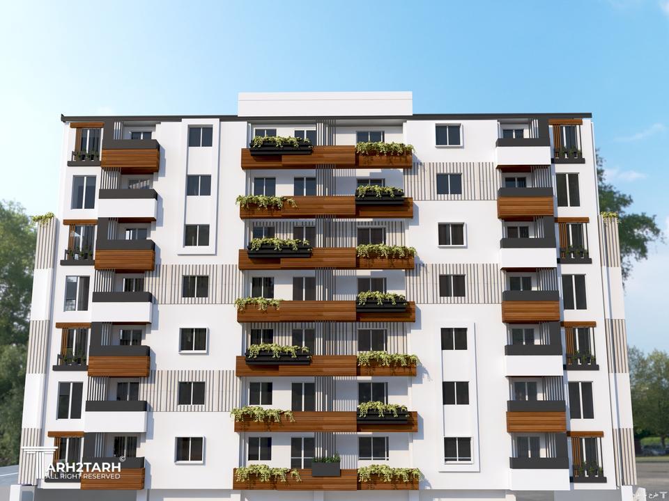 نفر سوم مسابقه طراحی نما ساختمان اطلس