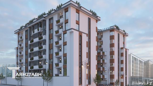 طراحی نما ساختمان اطلس