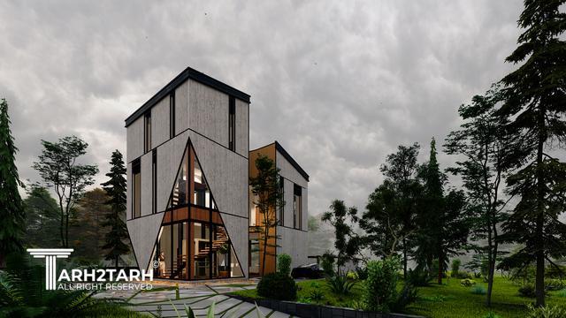 طراحی ویلا زایگان