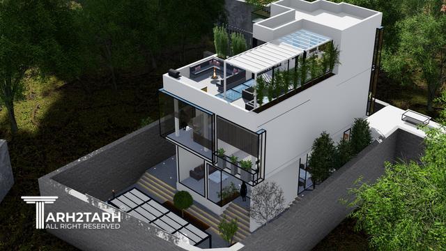 طراحی ویلا زایگان